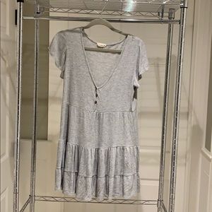 Grey dress or can be worn as a top